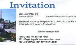 Cérémonie du 11 novembre